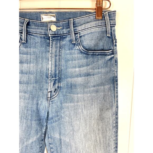 MOTHER Women's The Hustler II Ankle Length Step Fray Thunderstruck Wash Size 28 - Picture 5 of 10